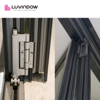 Aluminium Alloy Glass Folding Patio Doors