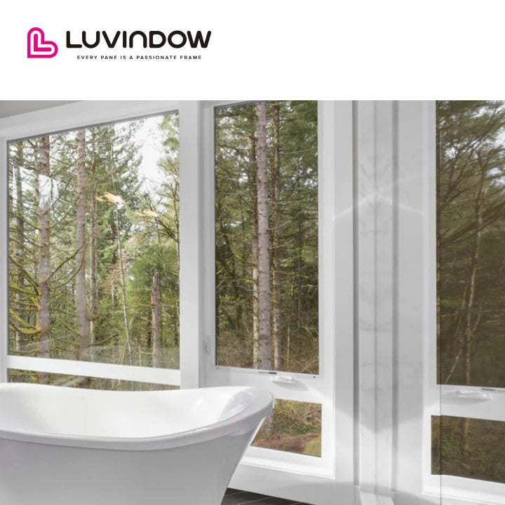 White Wood Crank Out Casement Windows