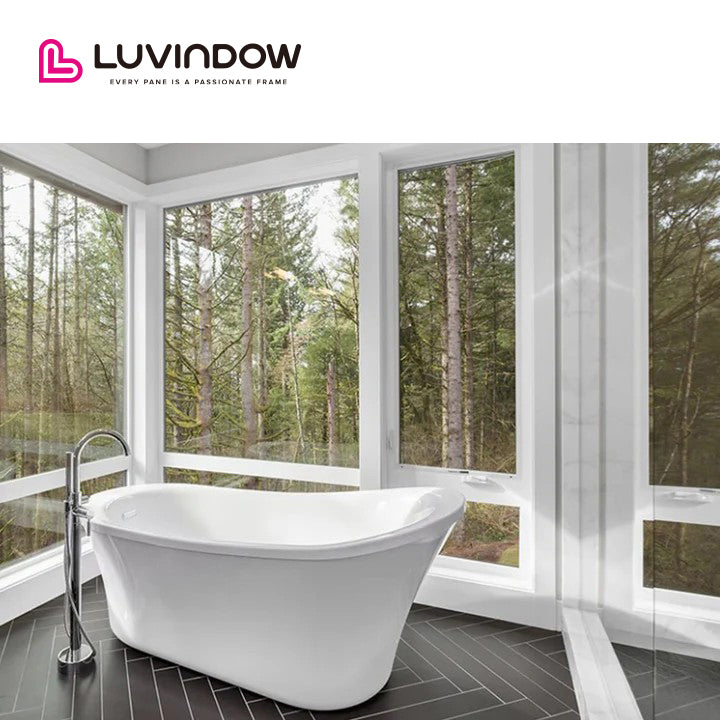 Aluminum Crank Open Handle Awning Window