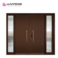 Aluminum French Doors With Sidelight