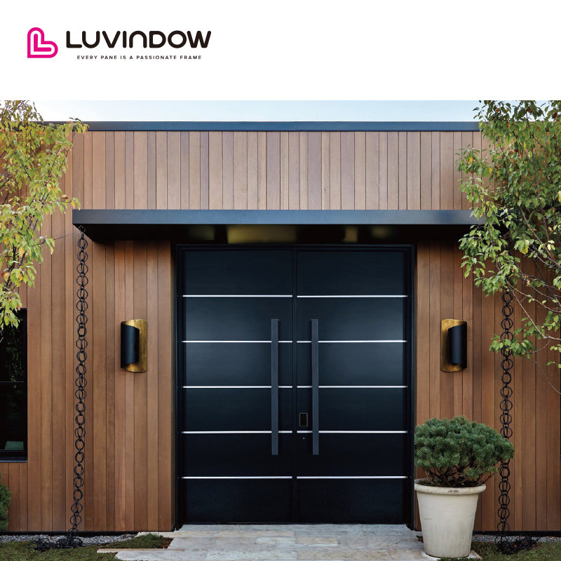 Aluminum Electric Lock Doors For Villa