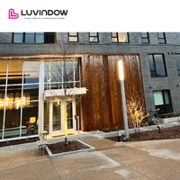 Durability Commercial Glass Doors For Storefront