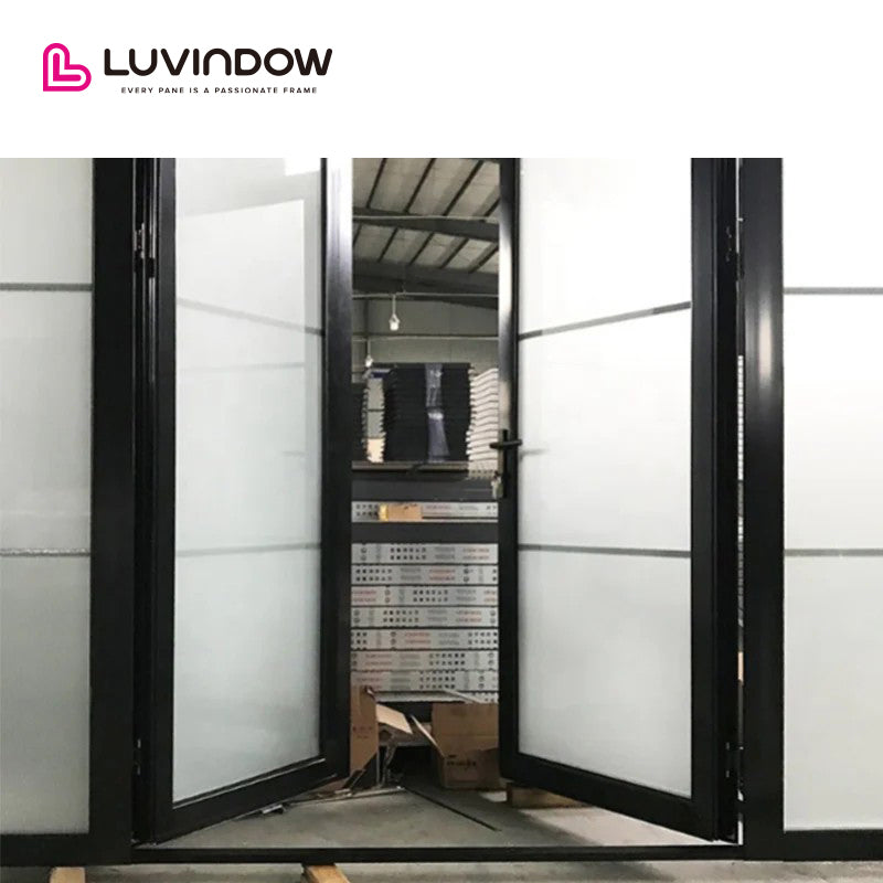 Commercial Triple Glazed Aluminium French Doors