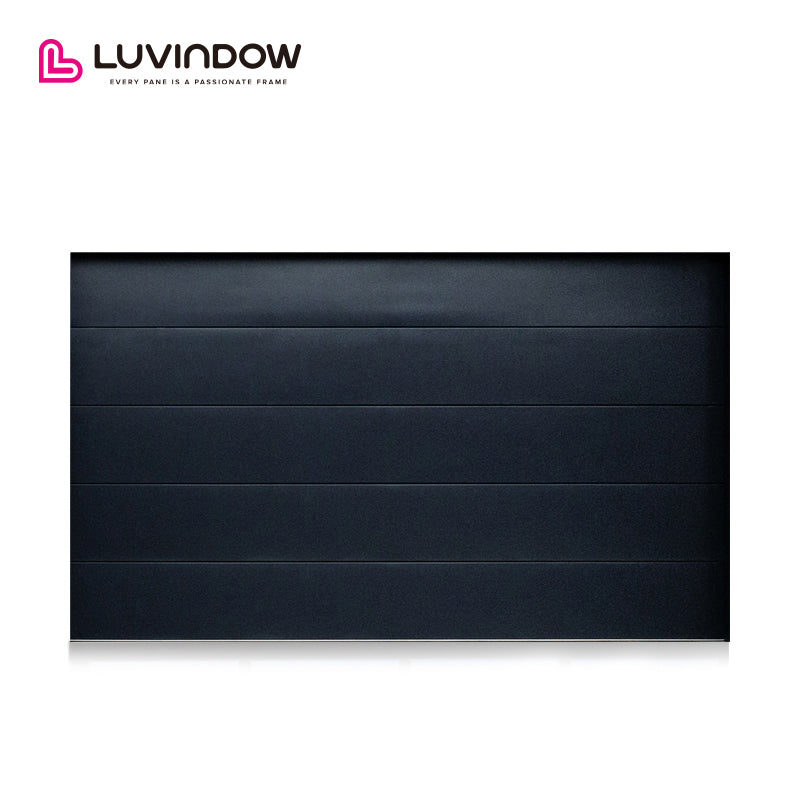 Multi-Colored Aluminum Glass Garage Goor