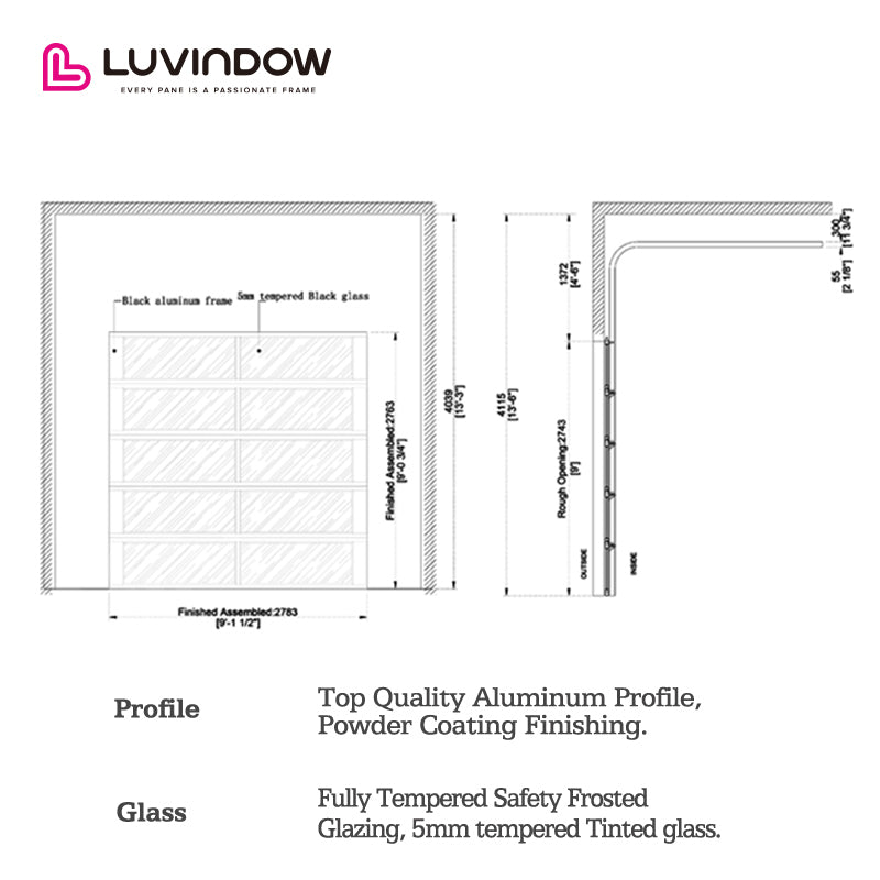 Automatic Remote Control Overhead Garage Doors