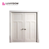 USA	Gilbert good quality LUVINDOW Wooden doors for arc interiors wood grain entrance door solid wood with patterns casement door