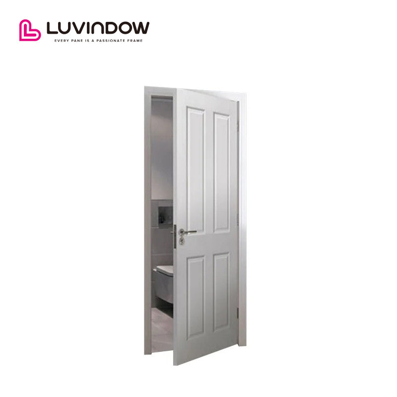 USA Great Rapids LUVINDOW Wooden door with frame decoration insert wood interior door glass insert wood interior door