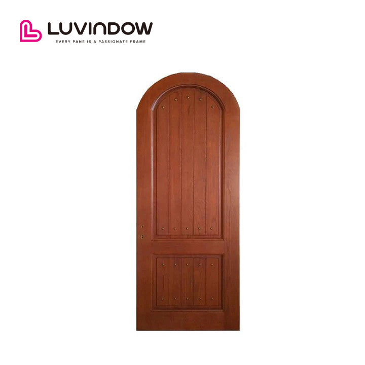 Presell Product Carving Design Pattern Arched Design with American Design Handle - China Entry Door, French Entry Door