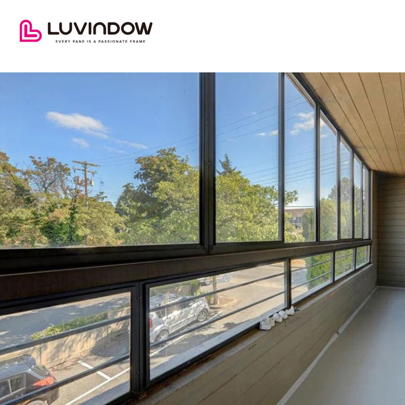 Large View Tempered Glass Picture Windows