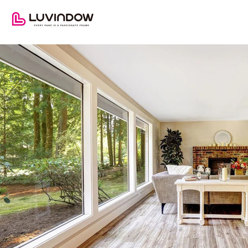 Irregulaw Aluminum Frame Architectural windows