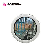 Irregular circular windows with grids