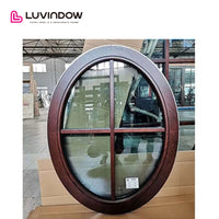 Irregular circular windows with grids