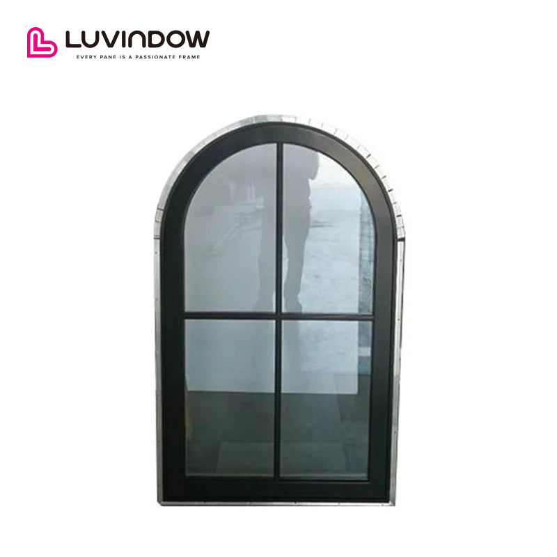 Irregular circular windows with grids