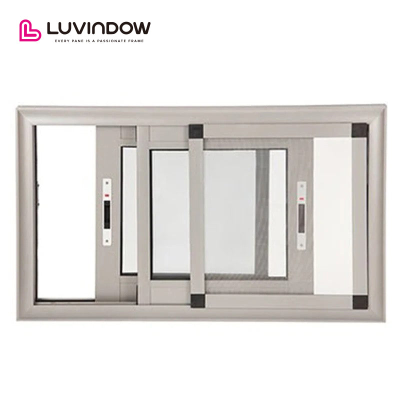 USA San Antonio nice LUVINDOW ALU sliding door system window grills design pictures for windows by LUVINDOW