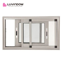 USA San Antonio nice LUVINDOW ALU sliding door system window grills design pictures for windows by LUVINDOW