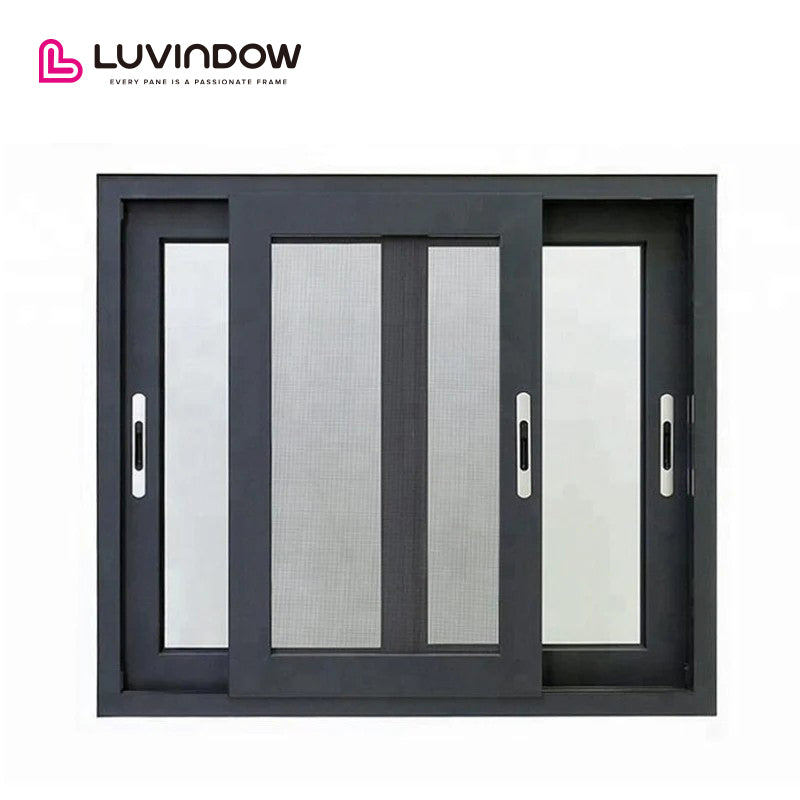 LUVINDOW[RECOMMENDED ALUMINUM SLIDING]aluminium sliding mesh window by LUVINDOW