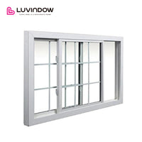 USA San Diego nice LUVINDOW Wood sliding door system window grills design pictures for windows by LUVINDOW