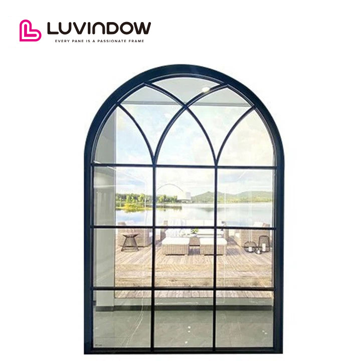 Arch Top Aluminum And Glass Window