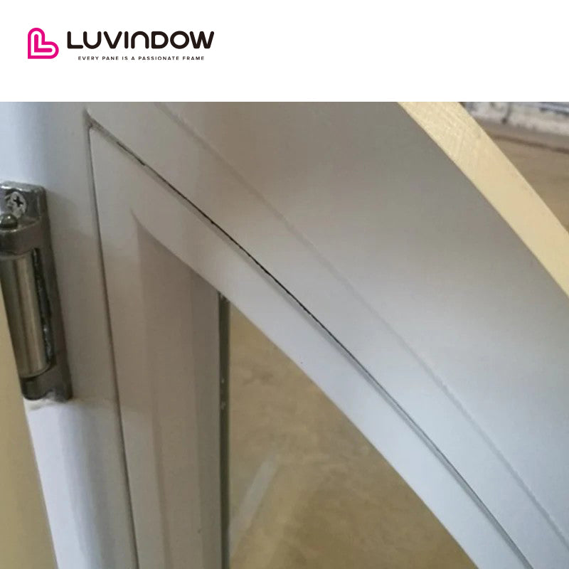 Pine Wooden Arched Top Casement Windows