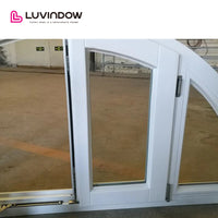 Pine Wooden Arched Top Casement Windows