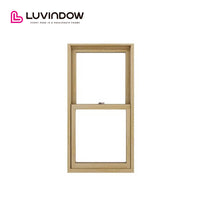 USA	Cleveland good quality LUVINDOW Wholesale standard double hung window aluminium sizes small single windows