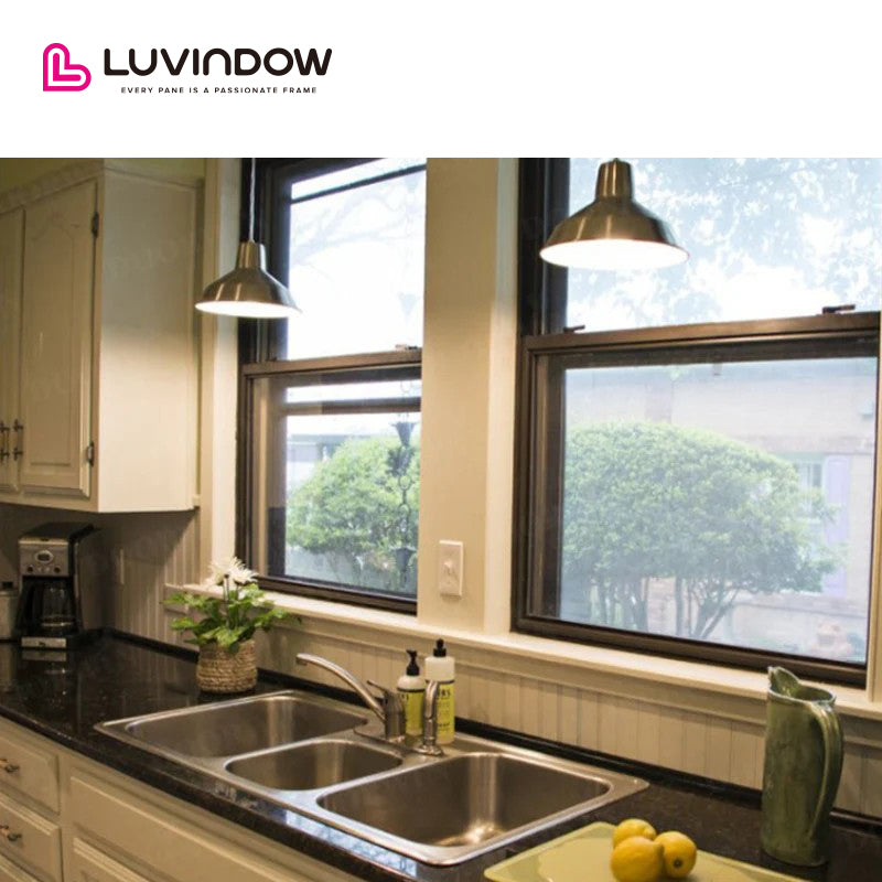 USA	Cleveland good quality LUVINDOW Wholesale standard double hung window aluminium sizes small single windows