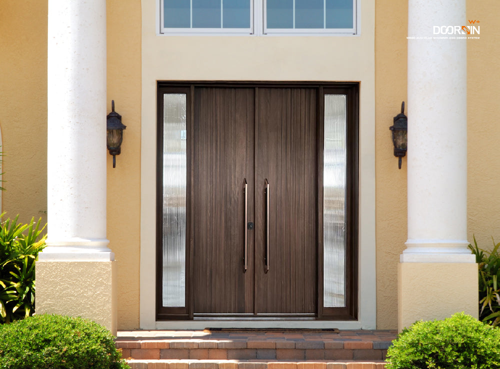 Exquisite Elegance: Solid Mahogany Wood Front Door And Back Door @ Cit ...