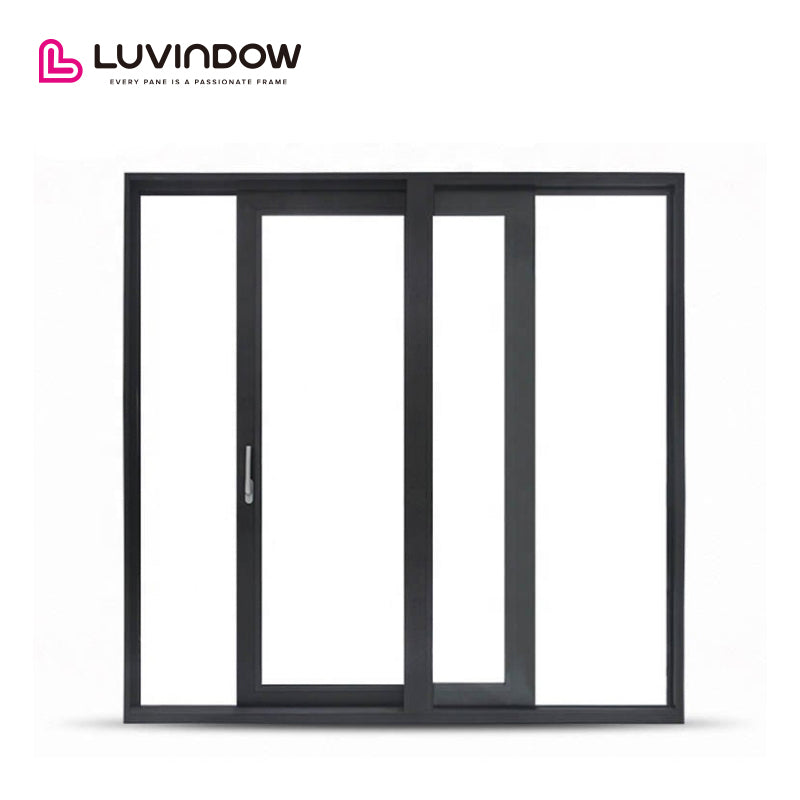 Black Aluminum Frame Lift-Sliding Door