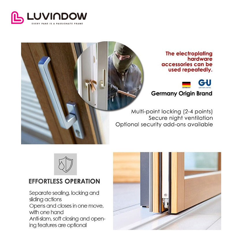 Waterproof Lift Slide Patio Doors