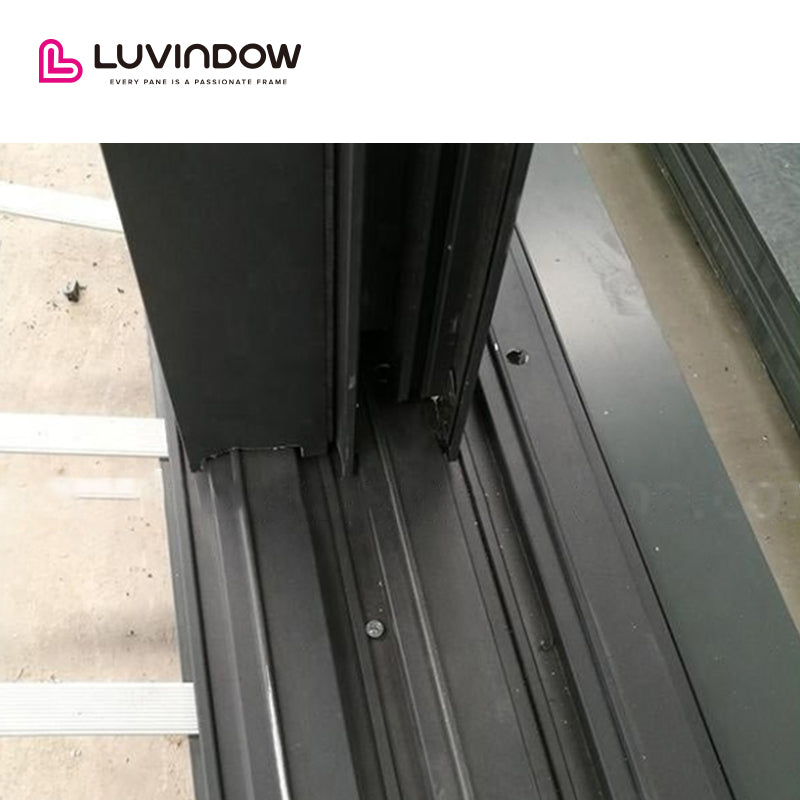 Black Aluminum Frame Lift-Sliding Door