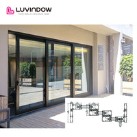 Large Glass Lift And Sliding Doors