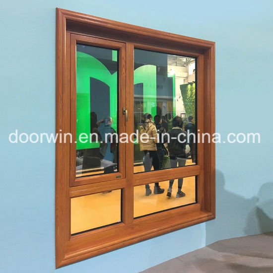 2018 Doorwin New Product Glass Panel Window with Hidden Screen Window - China Outswing Window, Aluminum Clad Red Oak Frame - Doorwin Group Windows & Doors