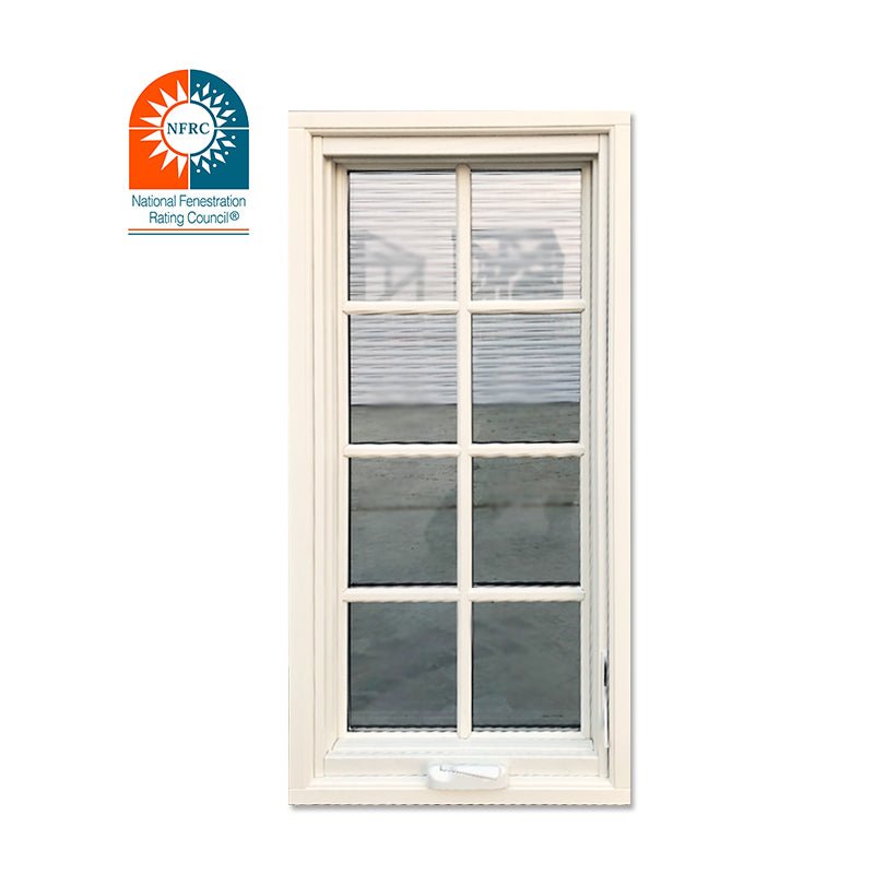 2020 Doorwin new product white oak wood frame alu-clad grille design casement windows for sale - Doorwin Group Windows & Doors