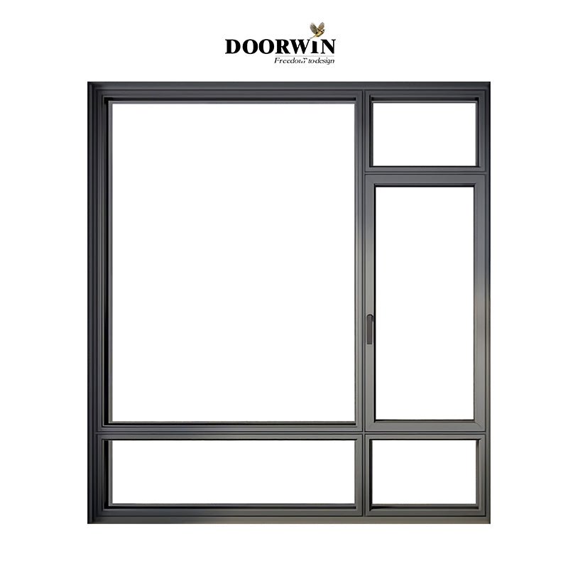 2021 Top Quality aluminum big view tilt turn window floor to ceiling windows - Doorwin Group Windows & Doors