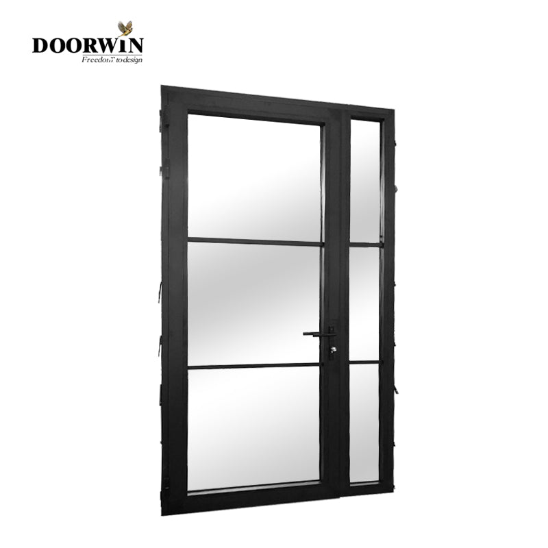 2022[ ALUMINUM ENTRY] DOORWIN aluminum profile windows and door aluminium glass door design commercial entry doors by Doorwin - Doorwin Group Windows & Doors
