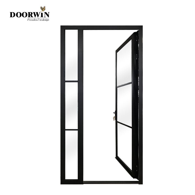 2022[ ALUMINUM ENTRY] DOORWIN aluminum profile windows and door aluminium glass door design commercial entry doors by Doorwin - Doorwin Group Windows & Doors