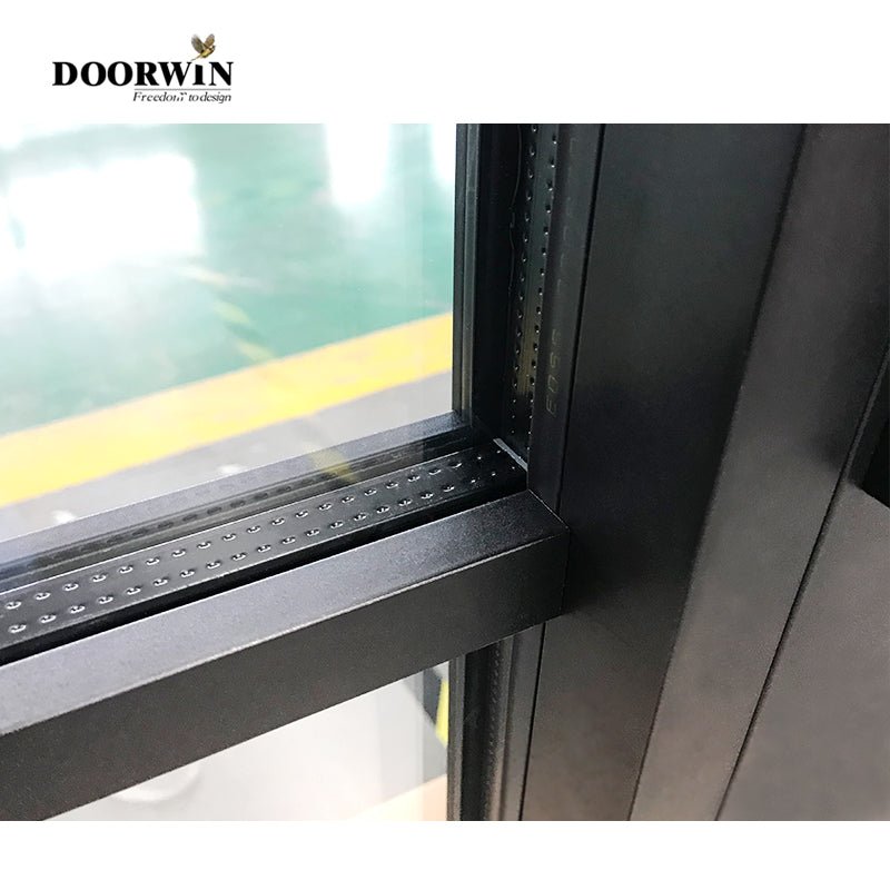 2022[ ALUMINUM ENTRY] DOORWIN aluminum profile windows and door aluminium glass door design commercial entry doors by Doorwin - Doorwin Group Windows & Doors