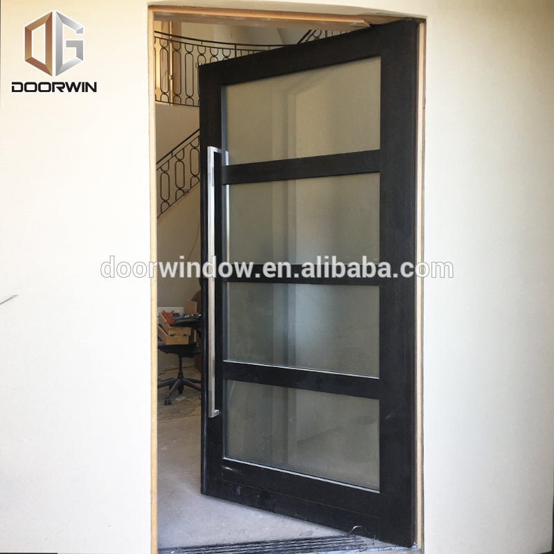 2022[ ALUMINUM ENTRY]Factory Manufactured Thermal Break doors aluminum Front Entry French Door by Doorwin - Doorwin Group Windows & Doors