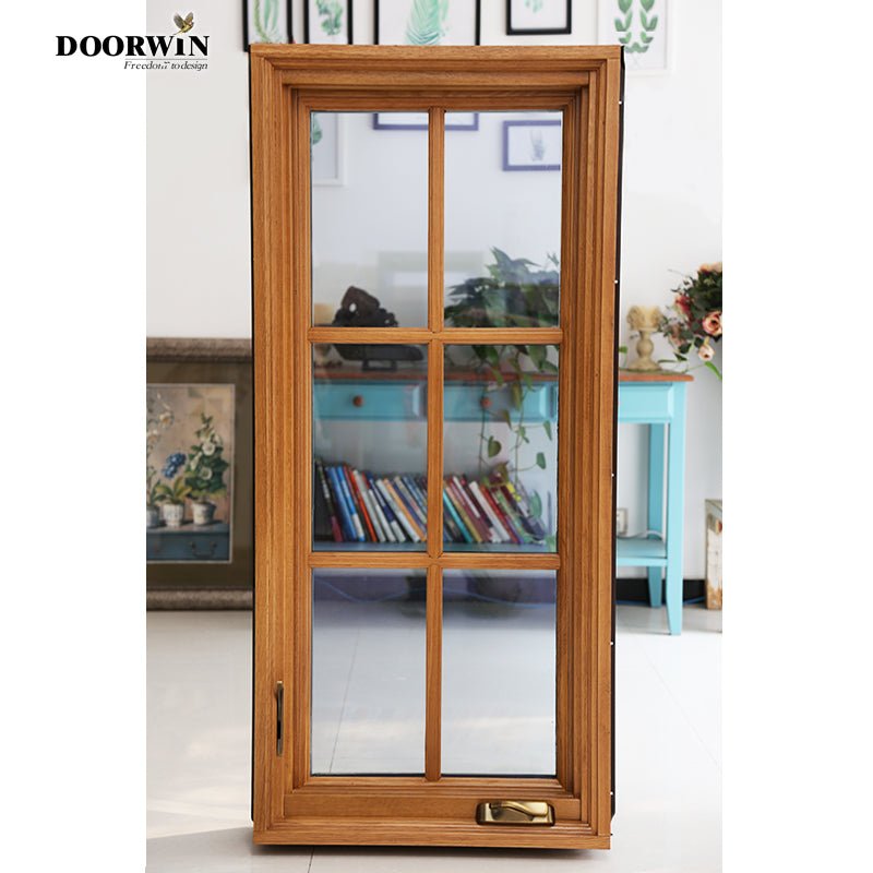 2022 hot sale product Chinese factory crank open house windows contemporary dormer commercial kitchen for crank out casement window - Doorwin Group Windows & Doors