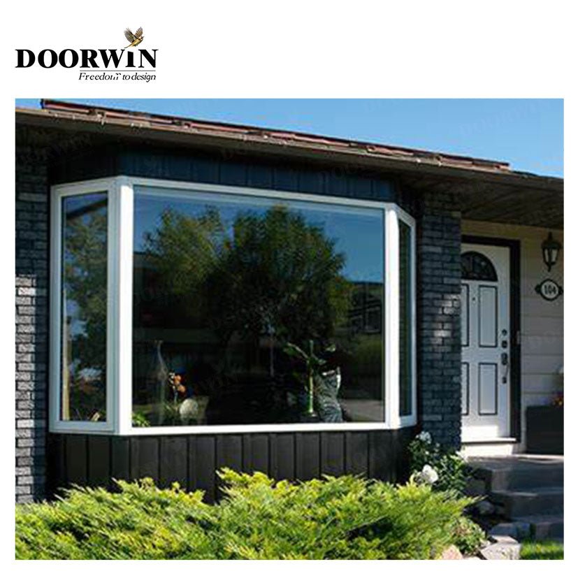 2022 New York city Best sale wood material casement bay bow window with Fully Tempered Safty Glass - Doorwin Group Windows & Doors
