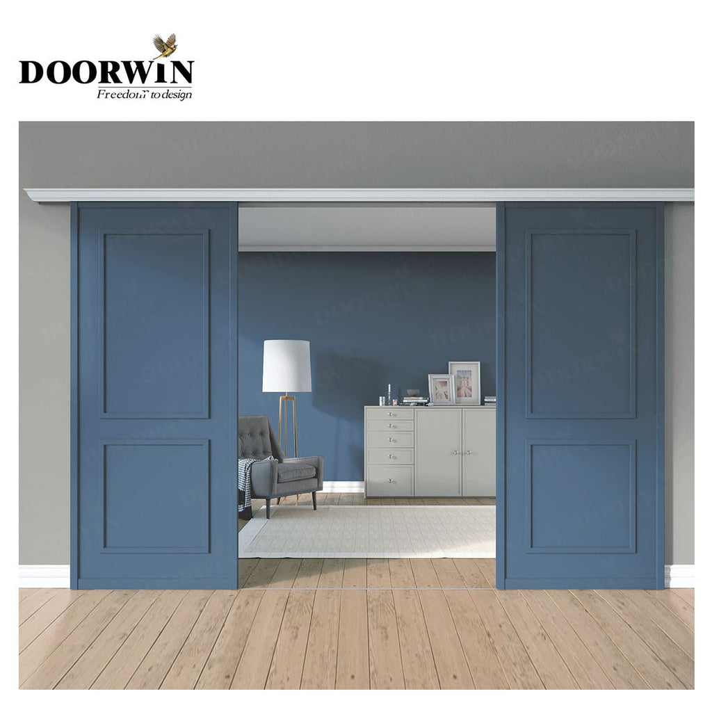 2022 USA good quality DOORWIN Zen door designs unequal double unbreakable glass - Doorwin Group Windows & Doors