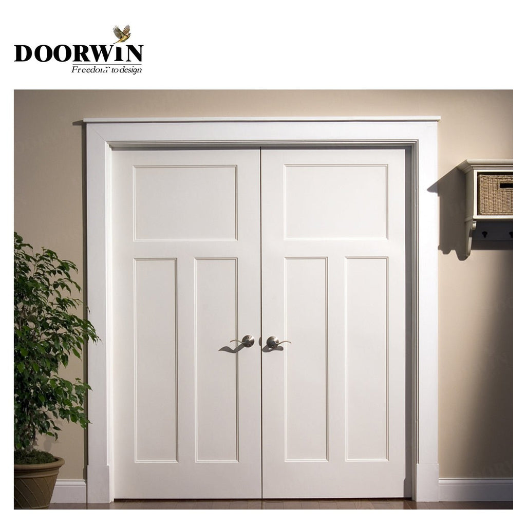 2022 USA good quality DOORWIN Zen door designs unequal double unbreakable glass - Doorwin Group Windows & Doors