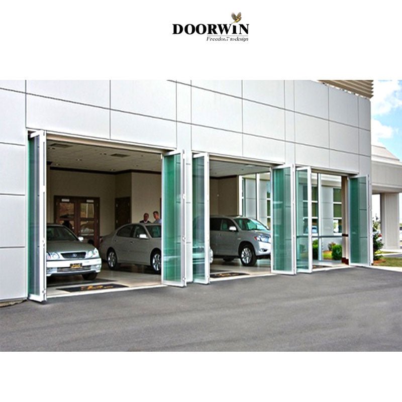 2022［ALUMINUM BI-FOLD DOOR］Latest Design Aluminum Alloy Insulated Bi Folding Door - China Folding Glass Door, Pella Folding Doors - Doorwin Group Windows & Doors