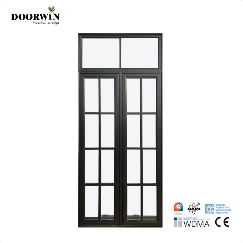 2022USA hot sale Wooden Pattern Window With Double Glazing Glass Wholesale Oak wood window design French windows - Doorwin Group Windows & Doors