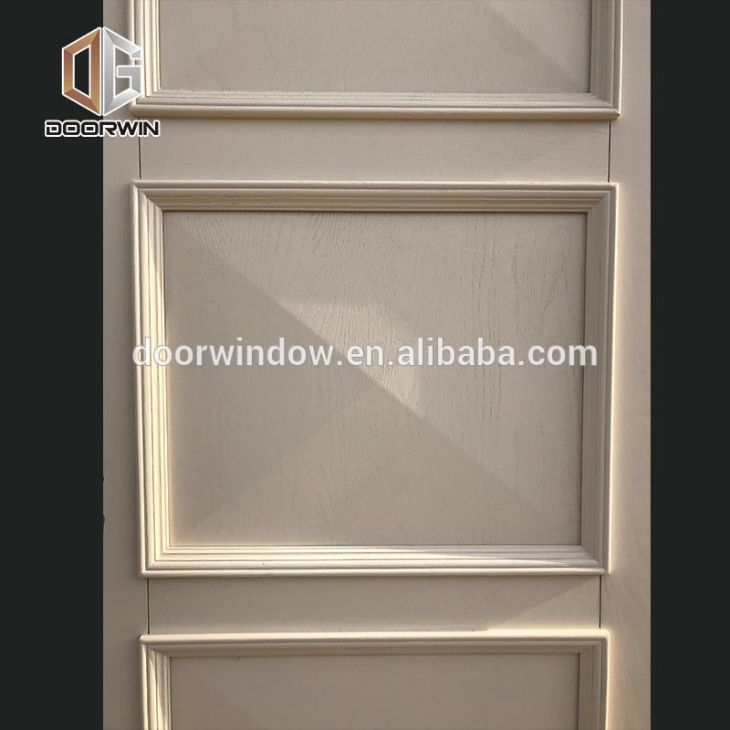 28 x 80 inch Smooth 4 Panel Hollow Core Primed Composite Single Dressing Room Doors by Doorwin - Doorwin Group Windows & Doors