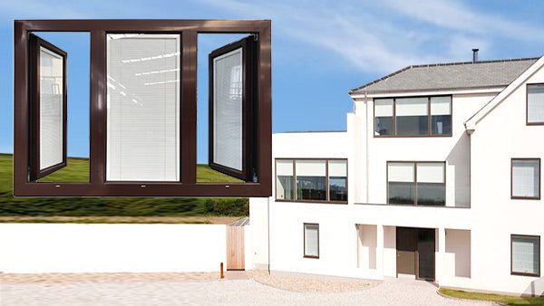 3 panel casement window with fixed panel - Doorwin Group Windows & Doors