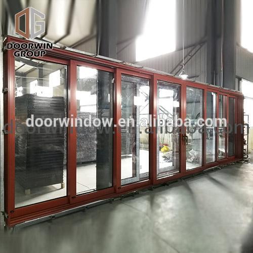 3 tracks 6 panels large glass sliding doors by Doorwin on Alibaba - Doorwin Group Windows & Doors