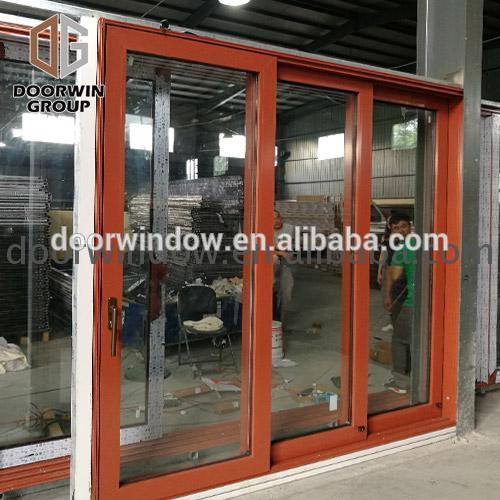 3 tracks 6 panels large glass sliding doors by Doorwin on Alibaba - Doorwin Group Windows & Doors