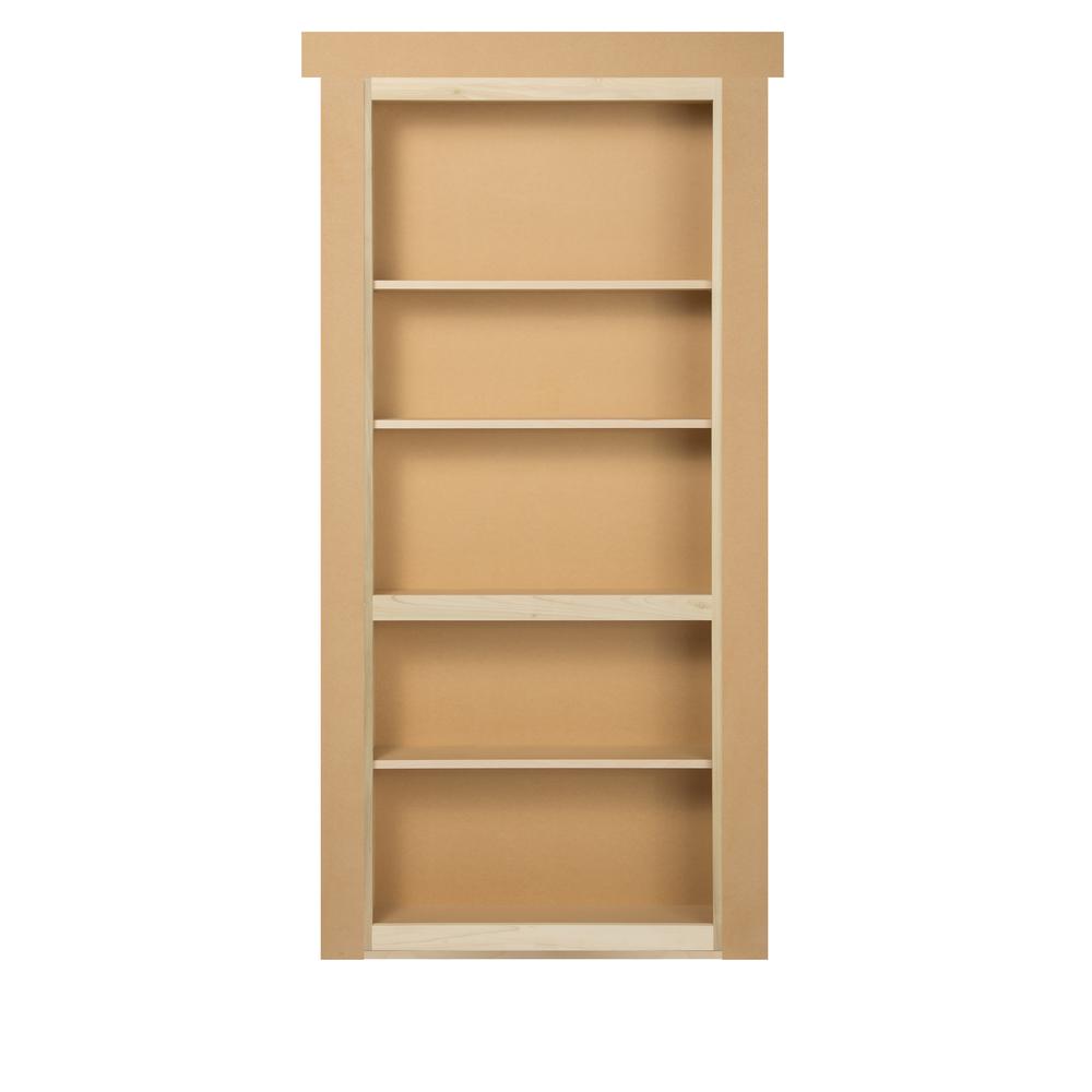 30 in. x 80 in. Unassembled Paint Finished Wood Bookshelf Interior Door by Doorwin - Doorwin Group Windows & Doors