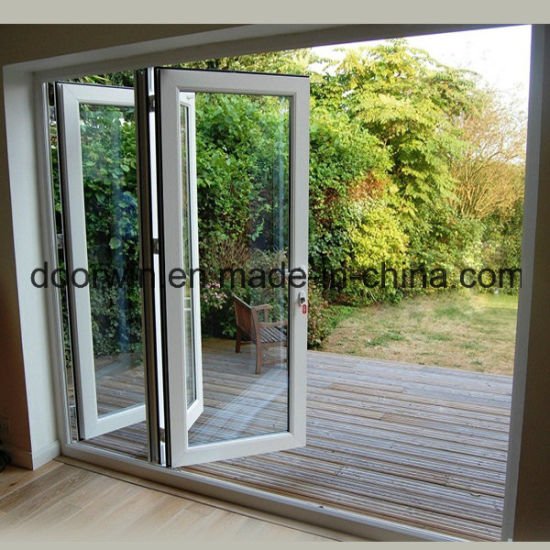 4 Panels Thermal Break Aluminum Sliding Folding Patio Doors - China Sliding Door, Sliding Patio Door - Doorwin Group Windows & Doors